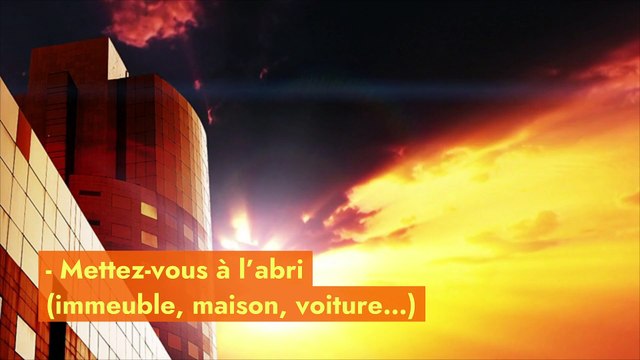 Violentes intempéries : ce qu’il faut (ou ne faut pas) faire