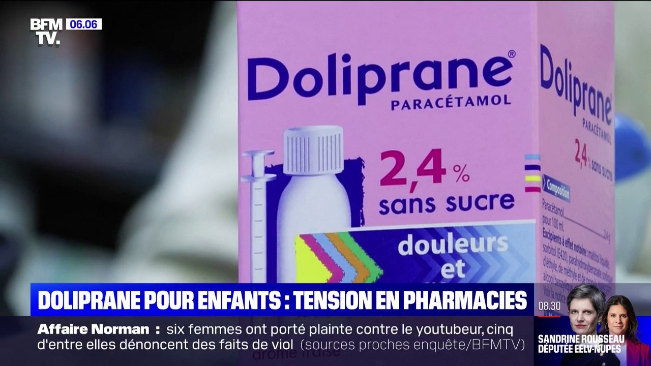 Pourquoi le Doliprane pour enfants est aussi difficile à trouver en pharmacie?