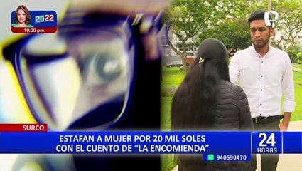 Surco: Mujer es estafada con S/ 20 000 bajo el cuento de la 'maleta llena de objetos de lujo'