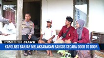 Bersama IMM Kota Banjar, Kapolres Banjar Melaksanakan Baksos secara Door to Door