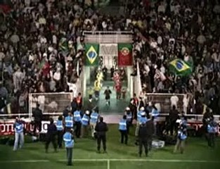 Brazil vs Portugal  - Ronaldo, Ronaldinho, Figo, Cristiano Ronaldo, Roberto Carlos, Denilson, Quaresma, Totti. LEGENDS! LENDAS! - Classic Nike Comercial