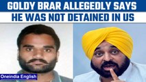 Sidhu Moosewala murdercase: Goldy Brar denies being detained in purported video |Oneindia News*News