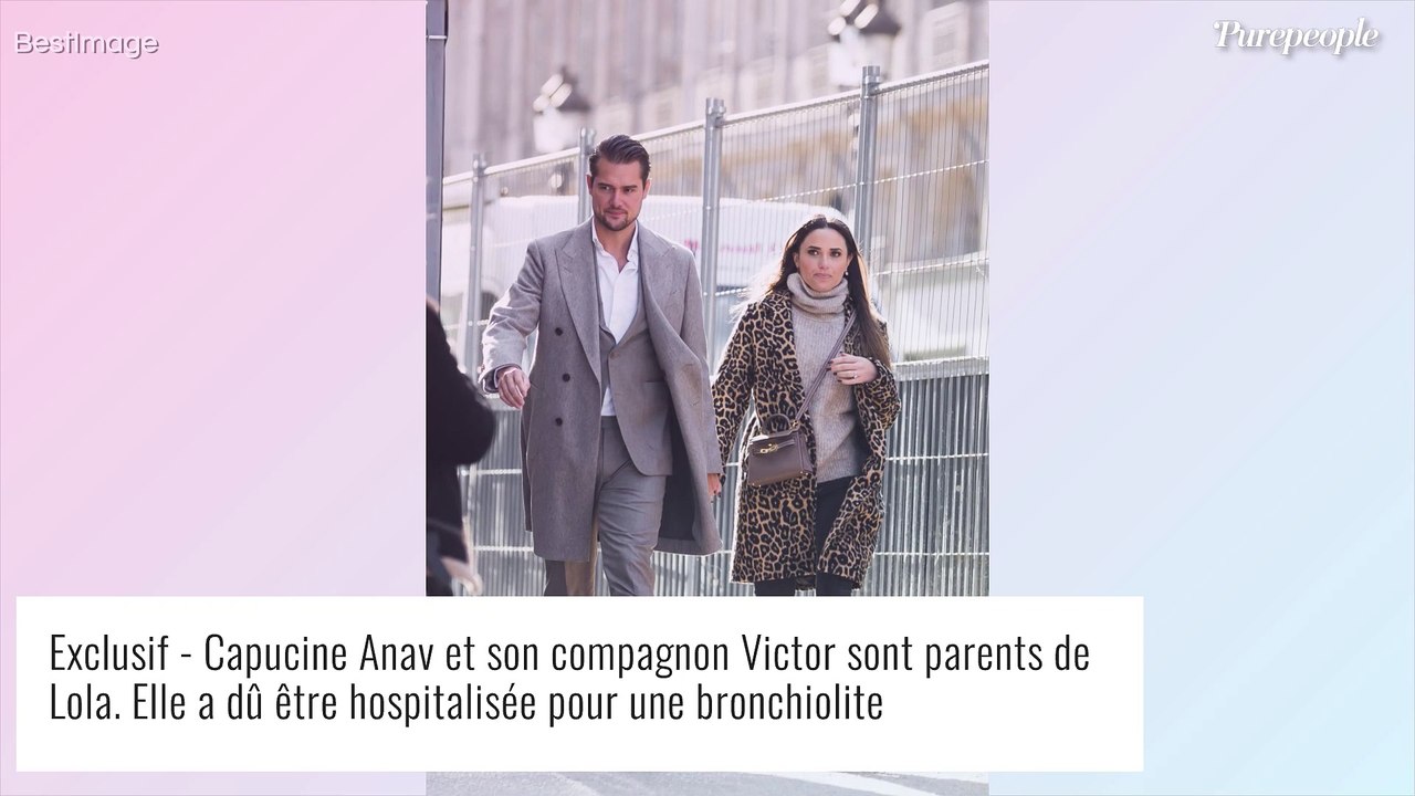 Capucine Anav a "le coeur brisé" : sa fille Lola (3 semaines) hospitalisée et "branchée de tous les côtés"