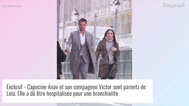 Capucine Anav a le coeur brisé : sa fille Lola (3 semaines) hospitalisée et branchée de tous les côtés