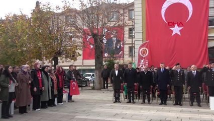 ATATÜRK'ÜN BİLECİK'E GELİŞİNİN YILDÖNÜMÜ TÖRENLE KUTLANDI