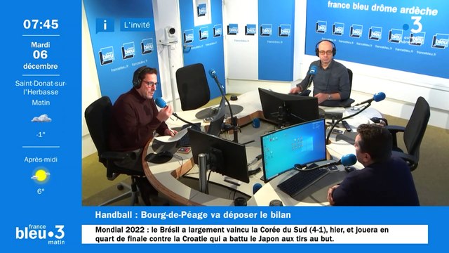 Jean Pamart, président du Bourg-de-Péage Drôme Handball