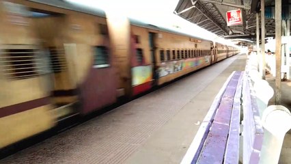 HIGH SPEED ACTION HOWRAH SECUNDERABAD FALAKNUMA EXPRESS