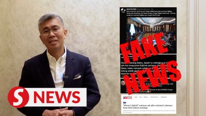 Zafrul denies he skipped Cabinet meeting to watch World Cup in Qatar