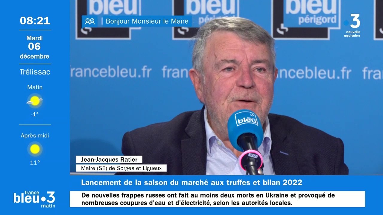 Jean-Jacques Ratier, maire de Sorges-et-Ligueux-en-Périgord