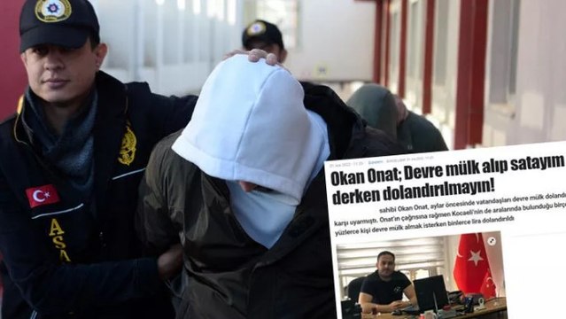 Devre mülk dolandırıcısı, röportaj yapıp vatandaşları dolandırıcılara karşı uyarmış