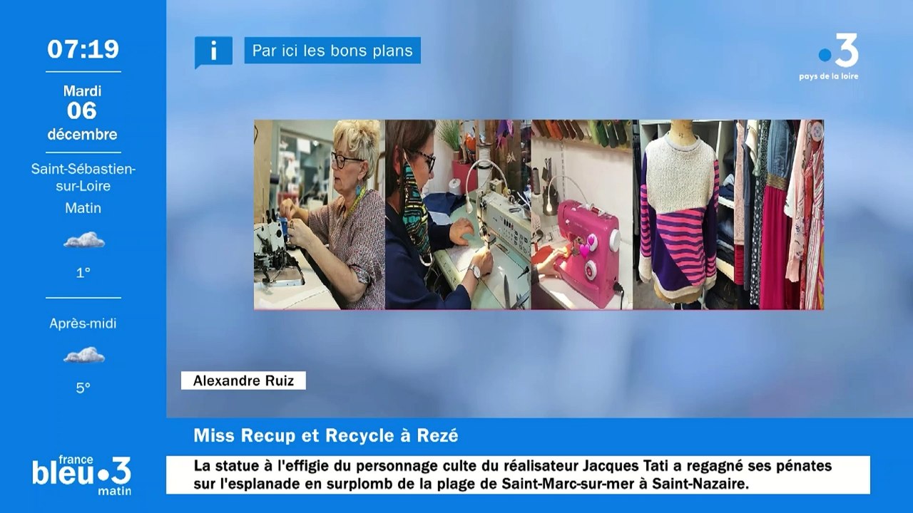 Rezé : Miss Récup & Recycle tous les tissus pour leur donner une seconde vie