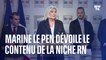 Augmentation des salaires, réintégration des soignants non-vaccinés, uniforme dans les collèges et lycées: Marine Le Pen dévoile le contenu de la première niche parlementaire du RN