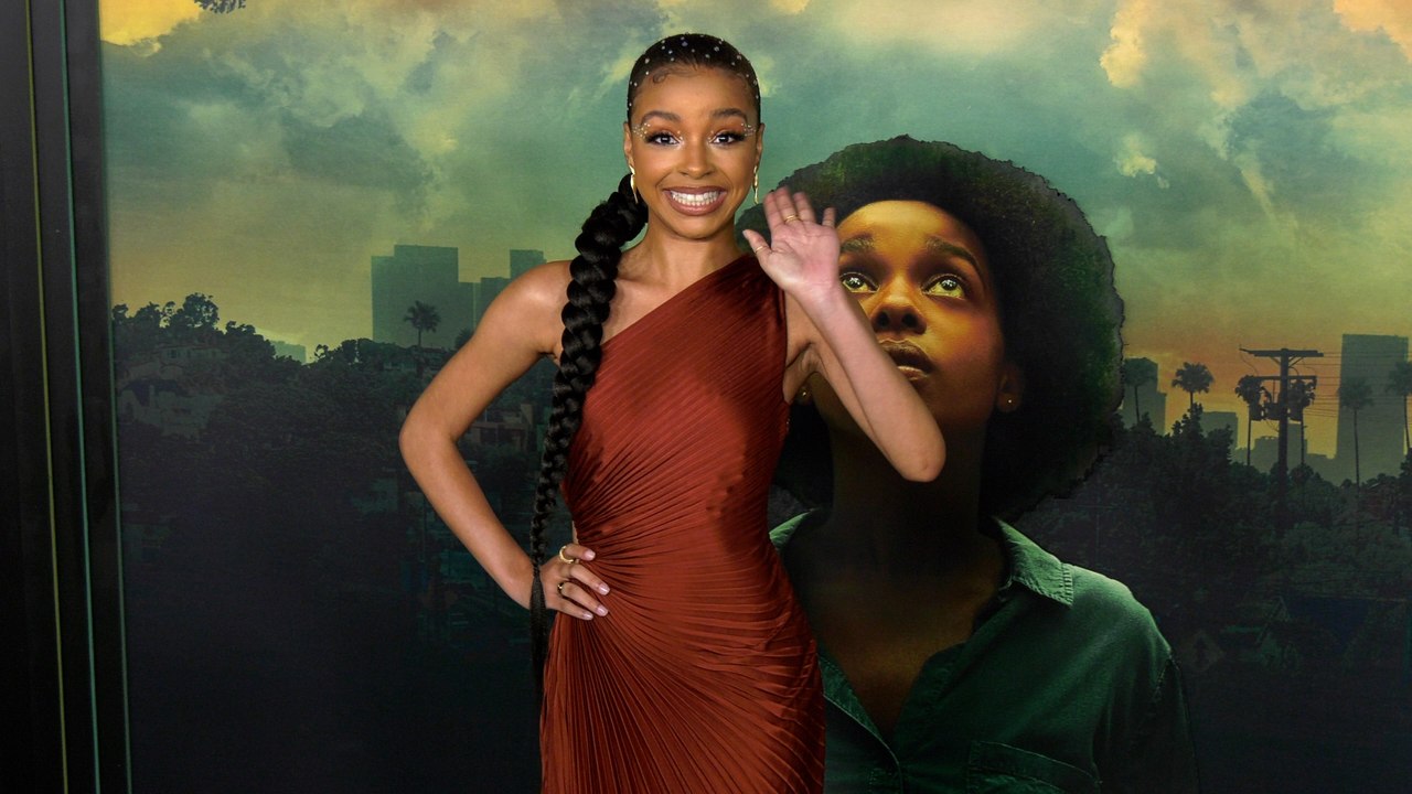 Lindsey Blackwell attends FX's "Kindred" red carpet premiere in Los Angeles