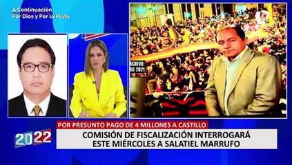 Abogado de Salatiel Marrufo: "Él está dispuesto a declarar" por presunto cobro de S/ 4 millones