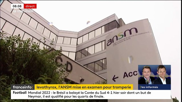Levothyrox: L'Agence nationale de sécurité du médicament annonce avoir été mise en examen pour tromperie dans le dossier du changement de formule - VIDEO