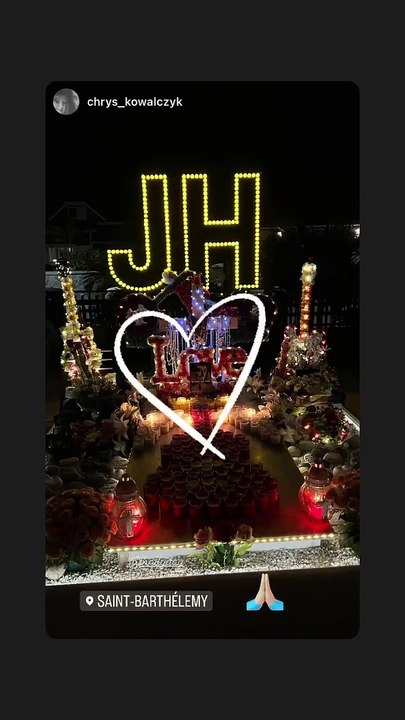 Laeticia Hallyday : la veillée pour l'anniversaire de la disparition de Johnny