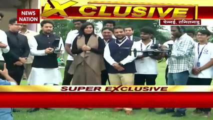 Chennai News : Chennai में हो रहे ड्रोन Exhibition में पहुंचे केंद्रीय मंत्री अनुराग ठाकुर |