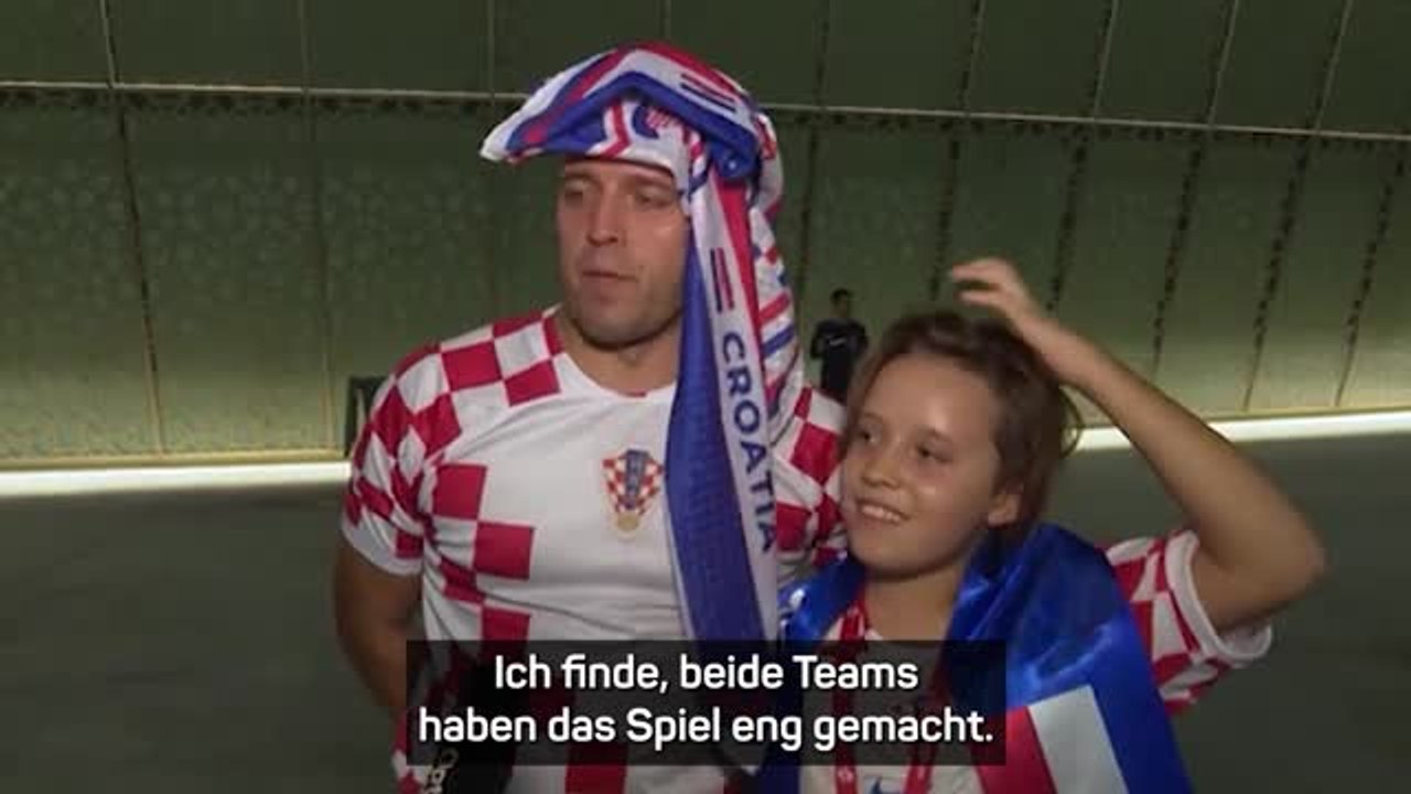 Kroatien-Fans: 'Jetzt zerstören wir Brasilien'