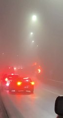 Un camion en feu à Ciergnon