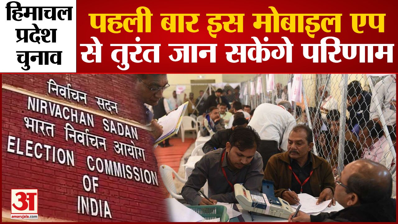Himachal Pradesh Election: पहली बार इस मोबाइल एप से तुरंत जान सकेंगे परिणाम| Election Commission