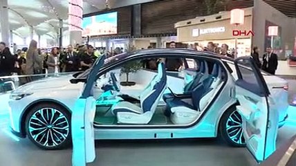 İstanbul Havalimanı'na ağır misafir: TOGG görücüye çıktı, hayran kaldılar