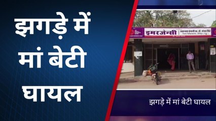 धौलपुर: शराब को लेकर दो पक्षों में झगड़ा, जमकर चले पत्थर, मां बेटी घायल