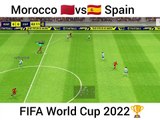 Morocco vs Spain FIFA World Cup 2022 Round of 16