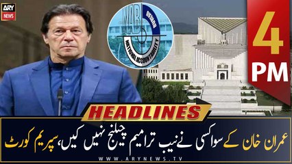 ARY News Highlights | December 6, 2022 | Top Stories at 4 PM 📰
