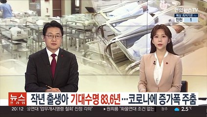 작년 출생아 기대수명 83.6년…코로나에 증가 폭 주춤