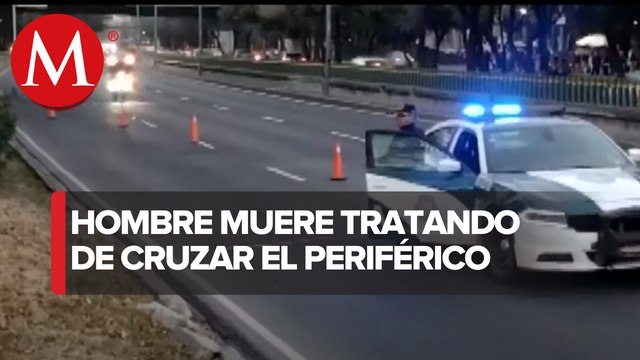 Fallece peatón tras ser atropellado en Periférico Sur