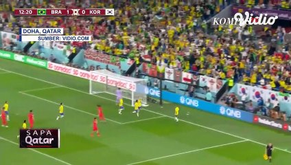 Gilas Korsel 4-1, Brasil Melaju ke Perempat Final