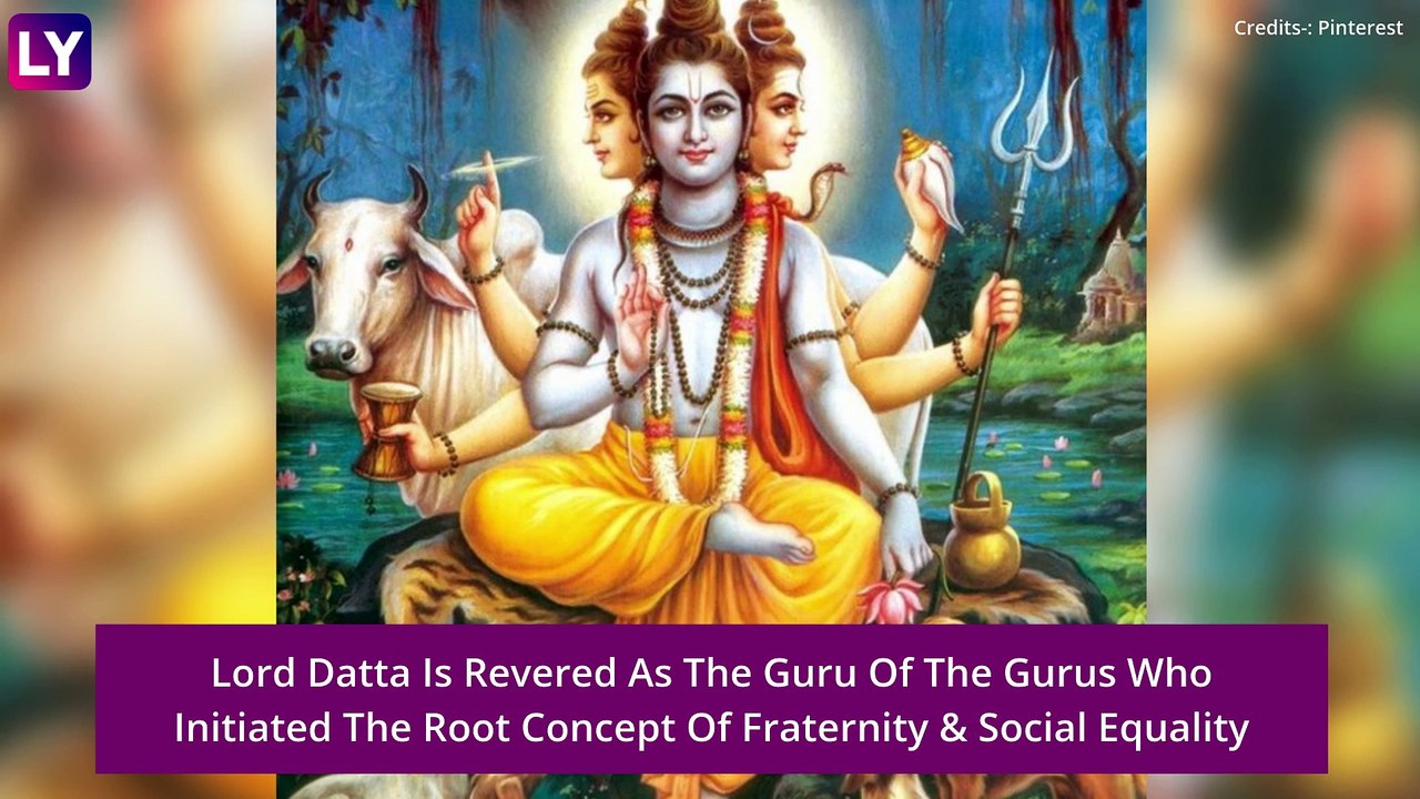 Dattatreya Jayanti Or Datta Jayanti 2022: Date, Rituals, Tithi, Significance Celebrating The Birth Anniversary Of Hindu Deity Lord Datta
