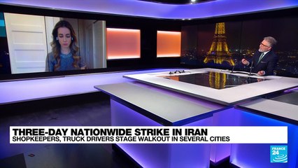 'Cry for change' across Iran as students & strikers challenge the Islamic Republic's clerical rulers