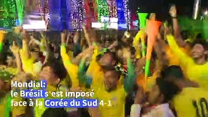 Mondial : des milliers de fans bangladais célèbrent la victoire du Brésil