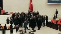 AKP'li ve İYİ Partili vekiller Meclis'te yumruklaştı: İYİ Partili vekil hasteneye kaldırıldı