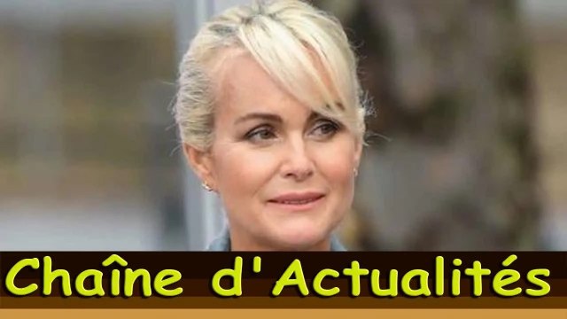 Laeticia naturelle et bohème devant la tombe de Johnny :une veillée loin de ses filles Jade et Joy.