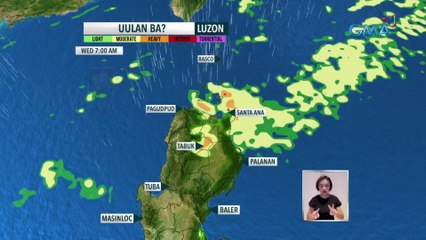 Shear line at thunderstorms, patuloy na magpapa-ulan sa ilang lugar sa bansa | 24 Oras
