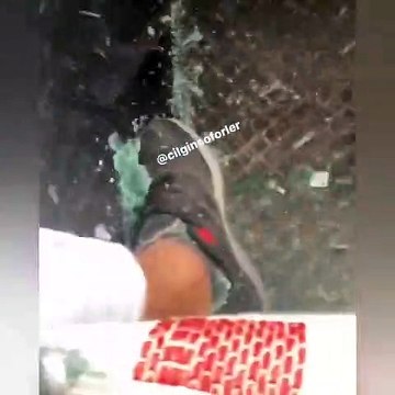 Trafik magandaları makas atmak isterken canından oluyordu