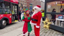 Ungheria, un bus con Babbo Natale. Un'iniziativa di solidarietà per aiutare i meno fortunati