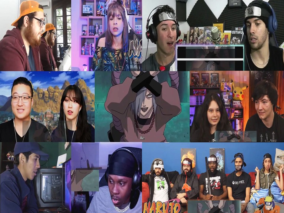 Sasuke Betrays Konoha & The Sasuke Recovery Team Reaction Mashup Naruto 109-110