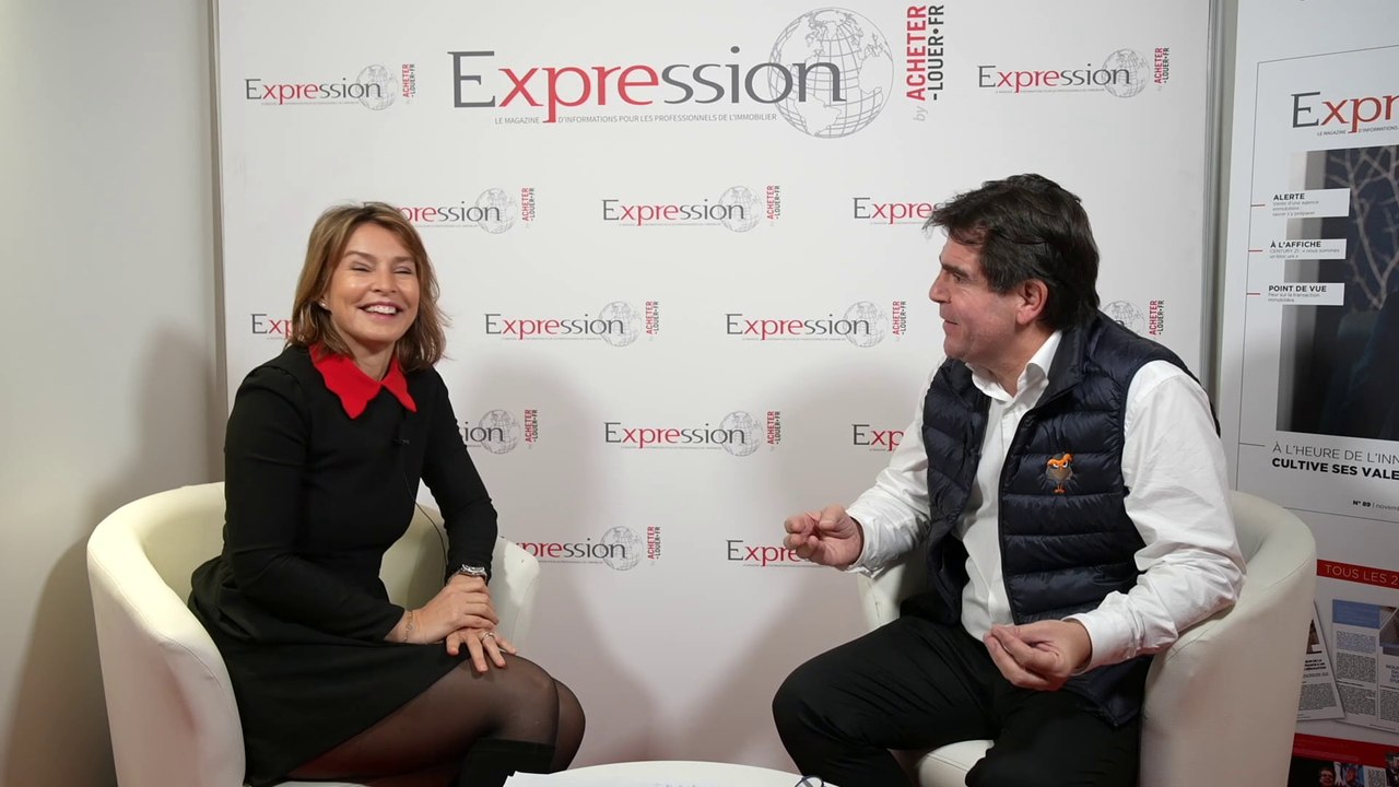 Salon FNAIM 2022 - Interview de Eric Maurin Fondateur de HORIZON ASSURANCES réalisée par Stéphanie de Muru