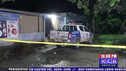 Con arma de guerra le quitan la vida a una persona en #Choloma