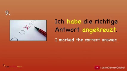 150 Verbs in 10 days Part 4| Goethe Zertifikat A1 | Learn German | A1-B1 | Grammar