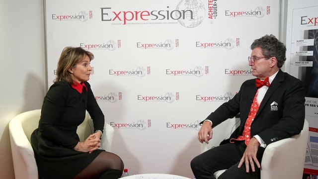 Salon FNAIM 2022 - Interview de François Gagnon Président de ERA réalisée par Stéphanie de Muru