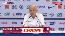 Guy Stéphan : « Pavard est déçu mais c'est un choix sportif » - Foot - CM 2022 - Bleus