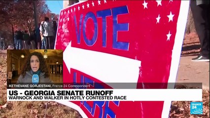 Early voters are making their way to the polls in Georgia
