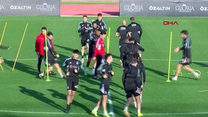 SPOR Beşiktaş, Antalya'da günün ikinci antrenmanını tamamladı