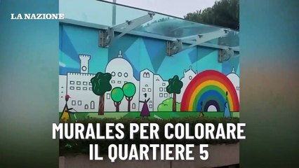 Murales per colorare il Quartiere 5