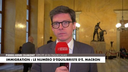 Pierre-Henri Dumont : «On a une immigration familiale, subie, sous-qualifiée»