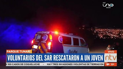 Salió de paseo por el Parque Nacional Tunari y terminó herido